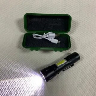 Фонарик ручной аккумуляторный BL-513 XPE+COB Light /1/20/