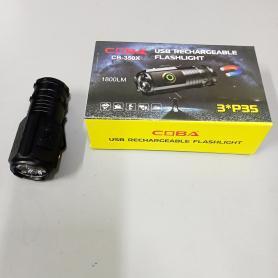Фонарь аккум. СВ-350Х FLASHLIGHT 1800LM магнит USB