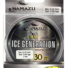 Леска Namazu L-30 м, d-0,14 мм, test-1,72 кг /1/